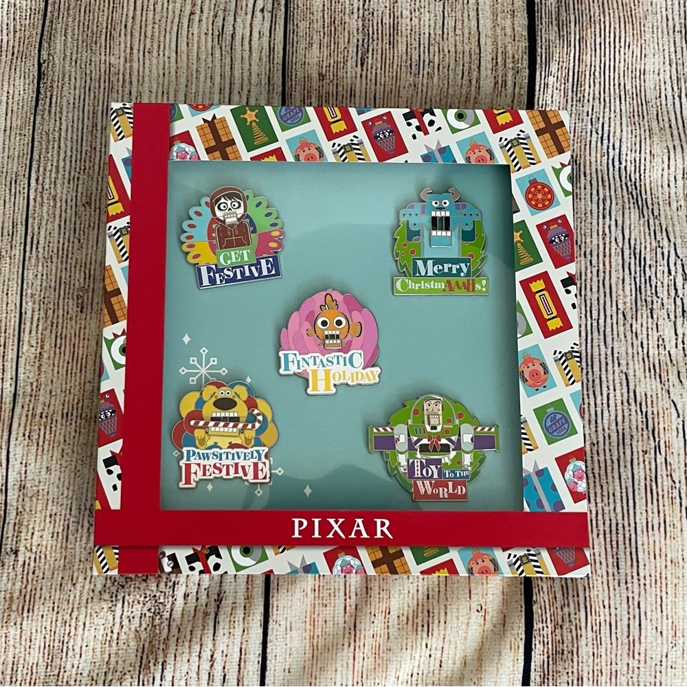 Disney Pixar Limited Edition Nutcracker Pin Set